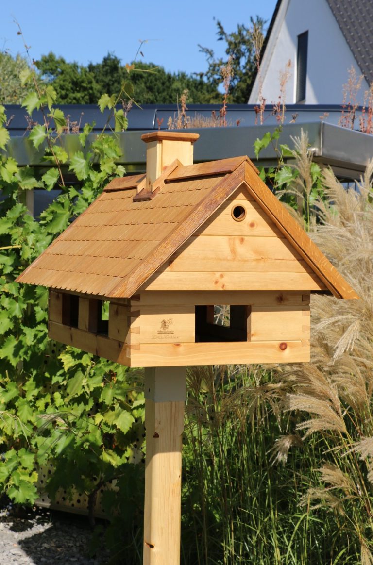 Vogelhaus KornKotten Duo KornKotten Duo – Vogelhaus mit Futterstelle und zwei Nistplätzen